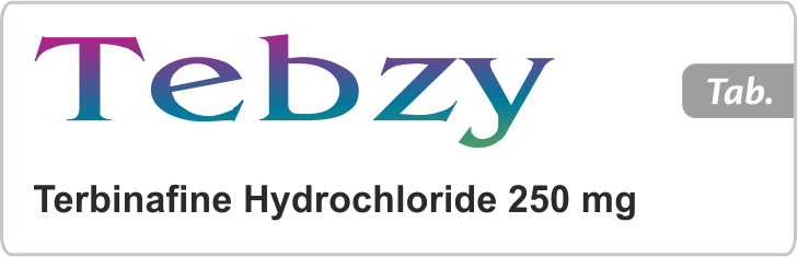 Tebzy product label