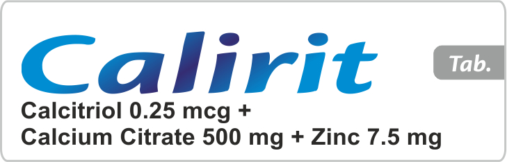 Calirit product label