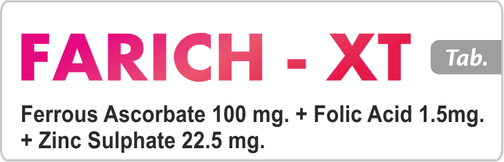 Farich-XT product label