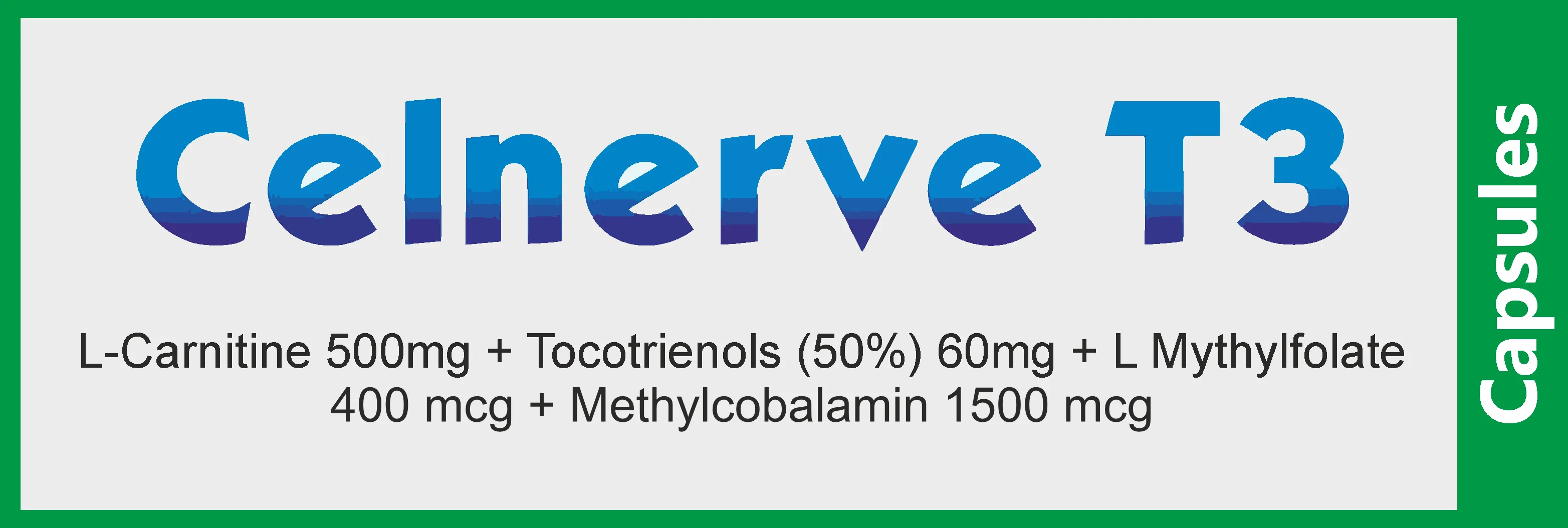 Celnerve T3 product label
