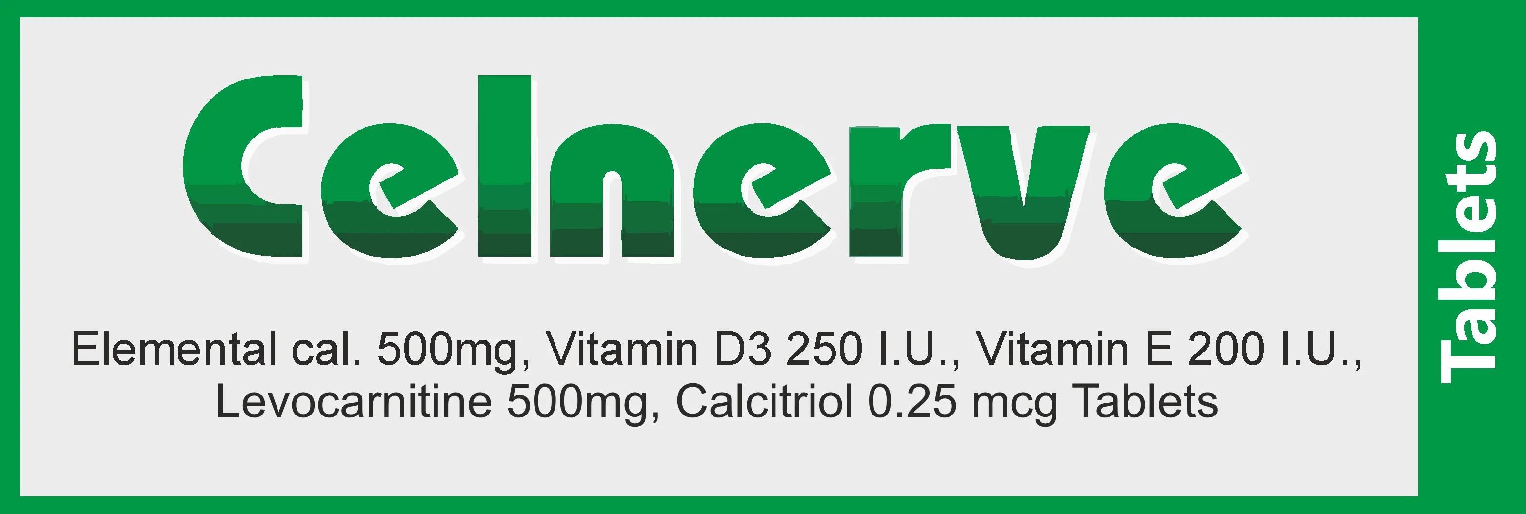 Celnerve product label