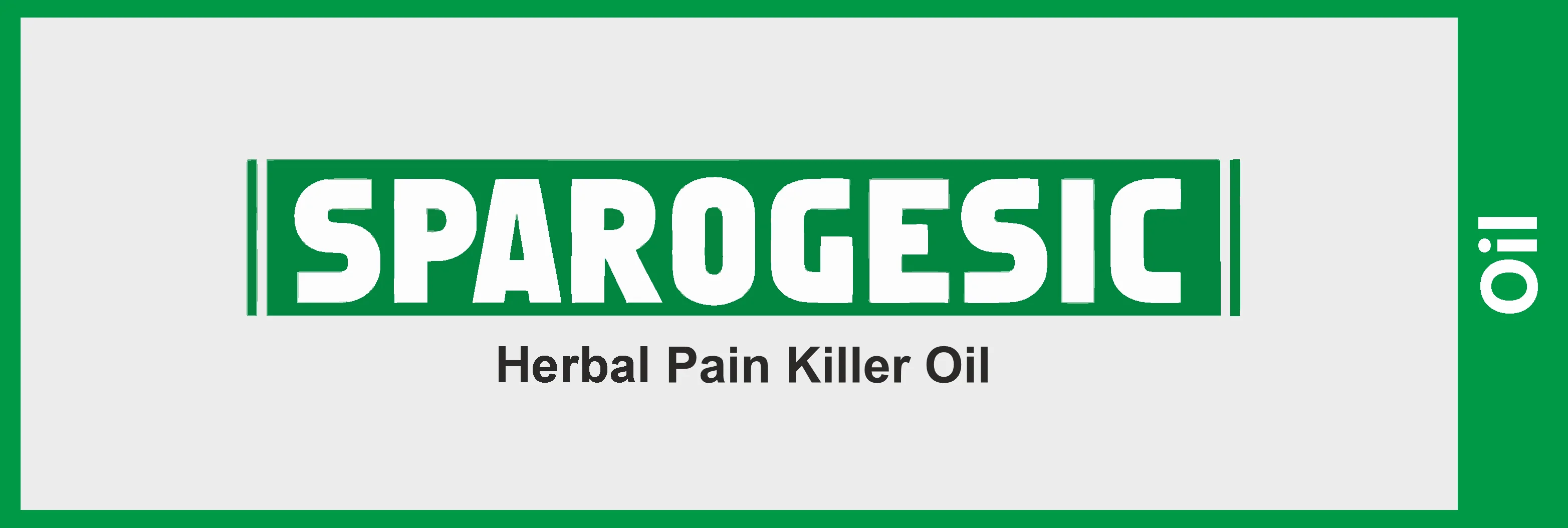 Sparogesic product label